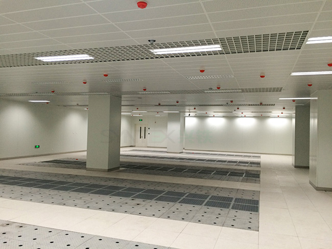 成都興鐵與達州工商銀行合作案例 銀行專用墻板